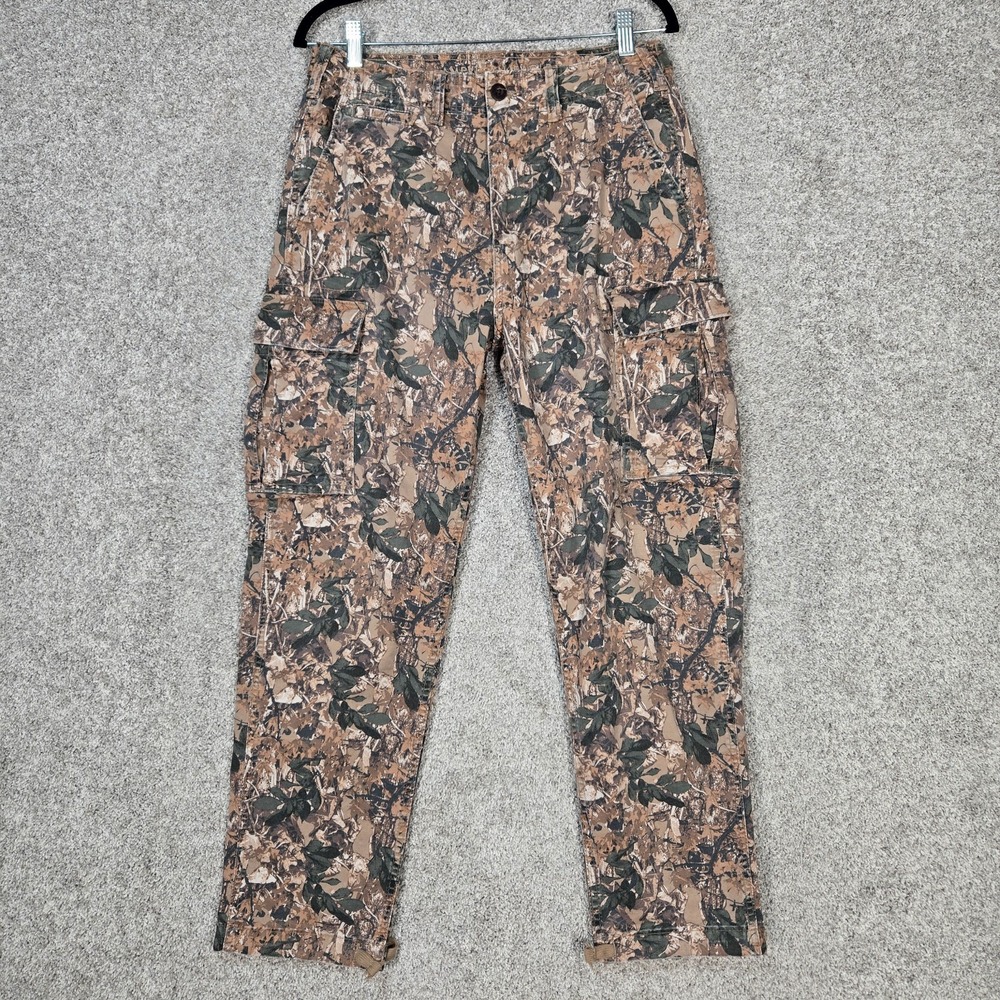 American Eagle Mens Camo pants Slim Lived In Cargo Flex 28x30 (fit 29wx28L)